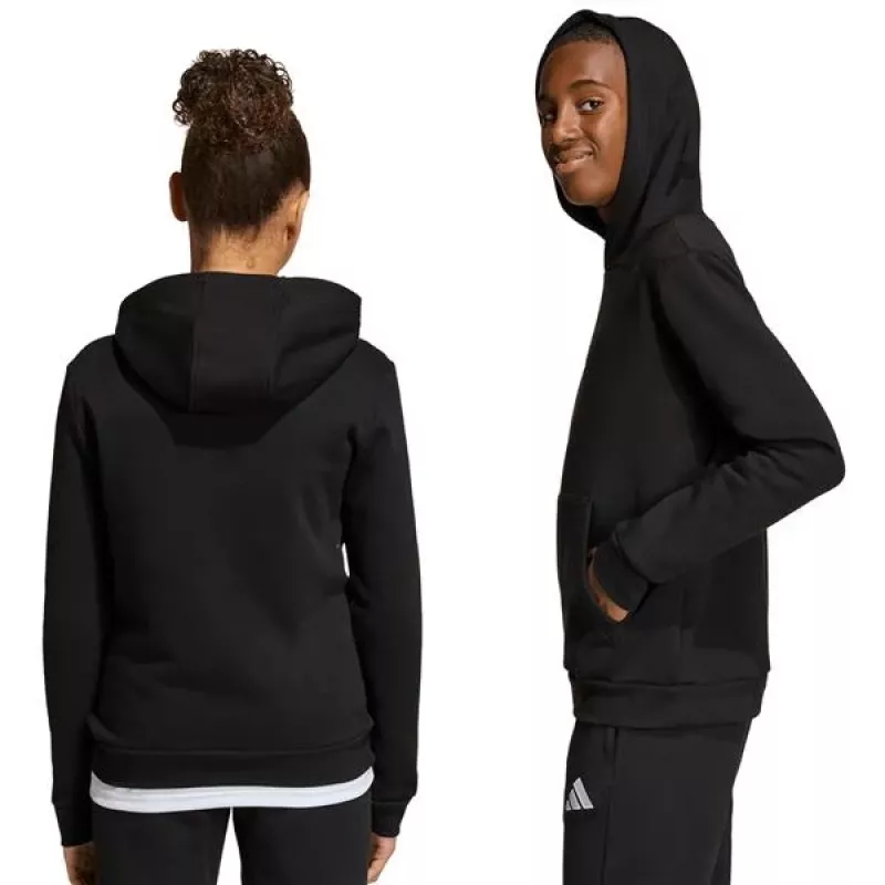 adidas Entrada 26 sudadera con capucha niños negro 152cm