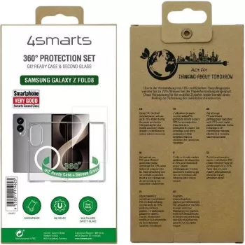 4smarts Set de protección 360° para Samsung Galaxy Z Fold8 Wide