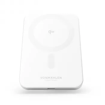 Vonmählen Evergreen Mag batería externa magnética 5.000 mAh blanco
