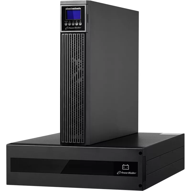 PowerWalker VFI 6000 RTG PF1 SAI online de doble conversión 6000 VA - rack/torre, 2 salidas IEC C19, onda sinusoidal pura