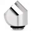 Thermal Grizzly DeltaMate adaptador rotatorio 45° G1/4 - níquel brillante