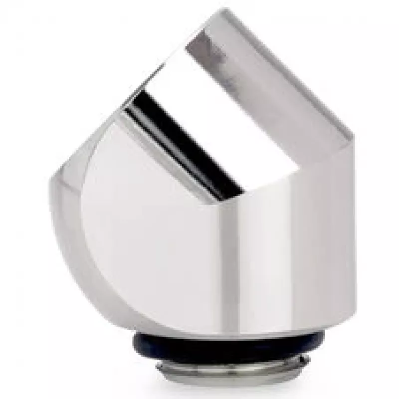 Thermal Grizzly DeltaMate adaptador rotatorio 45° G1/4 - níquel brillante