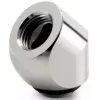 Thermal Grizzly DeltaMate adaptador rotatorio 45° G1/4 - níquel brillante
