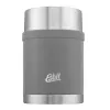Esbit Sculptor Food Jug 0,75L - gris piedra | recipiente isotérmico al vacío de acero inoxidable