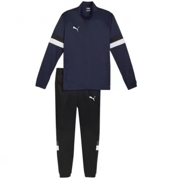 PUMA Hombre Team Rise Chándal Navy Azul Negro S 658653