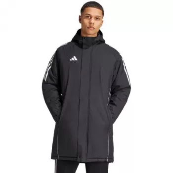 adidas Tiro 24 Stadium Parka Hombre Negro/Blanco Talla M
