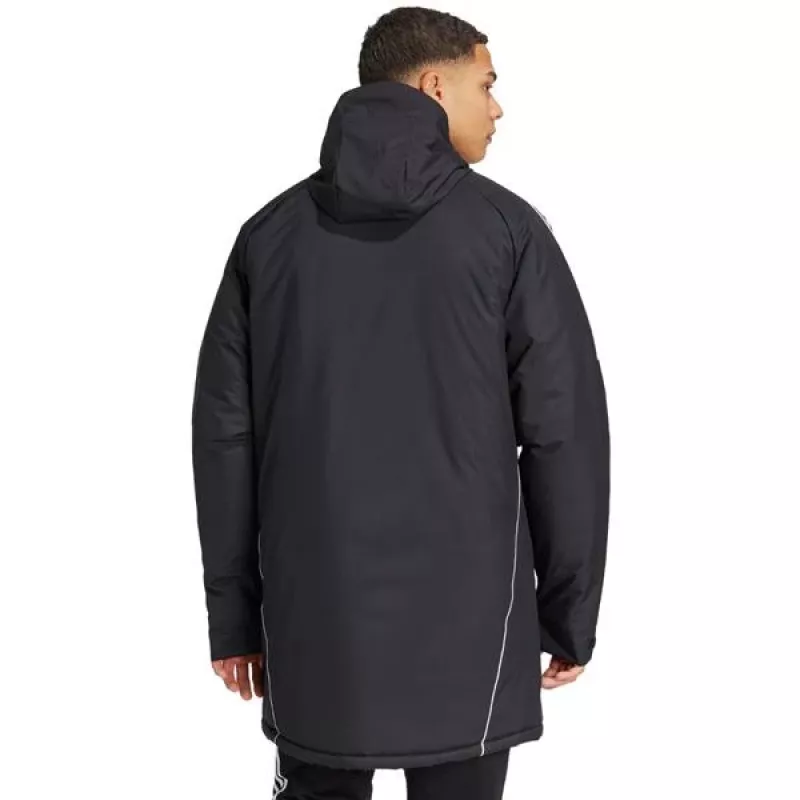 adidas Tiro 24 Stadium Parka Hombre Negro/Blanco Talla M