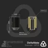 Thermal Grizzly DeltaMate Extender Fitting MF28 - níquel brillante, pack de 6