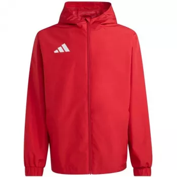 adidas Entrada 26 chaqueta para hombre All Weather roja XL