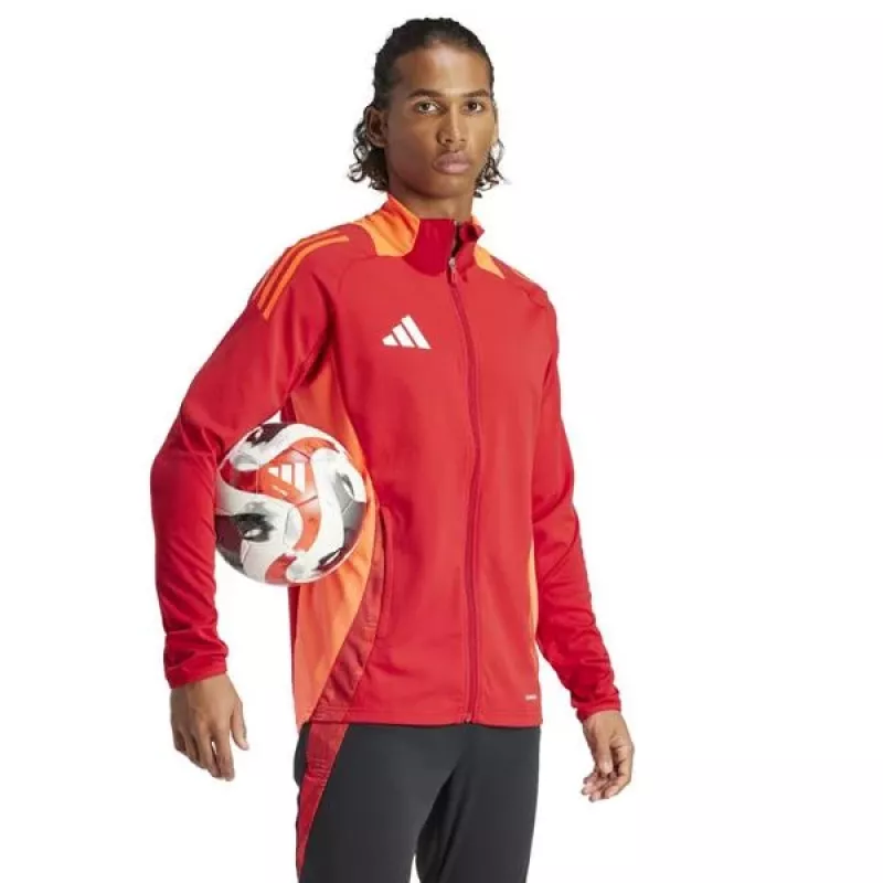 adidas Tiro 24 Competition sudadera para hombre rojo-naranja IP1875