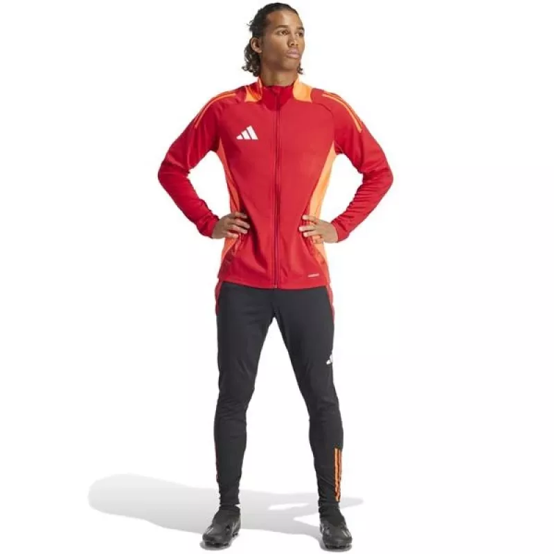 adidas Tiro 24 Competition sudadera para hombre rojo-naranja IP1875