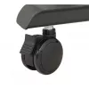 B-TECH AV SYSTEM X - soporte móvil universal de perfil bajo para pantallas planas (VESA 600 x 400) - 0,75 m, columnas Ø50 mm