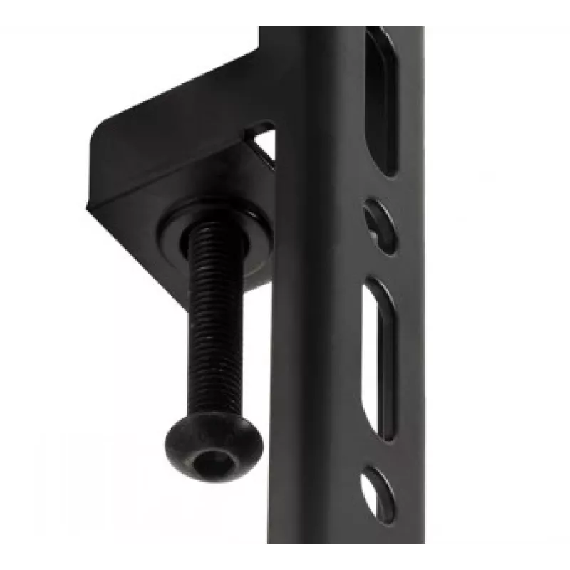 B-TECH AV SYSTEM X - soporte móvil universal de perfil bajo para pantallas planas (VESA 600 x 400) - 0,75 m, columnas Ø50 mm