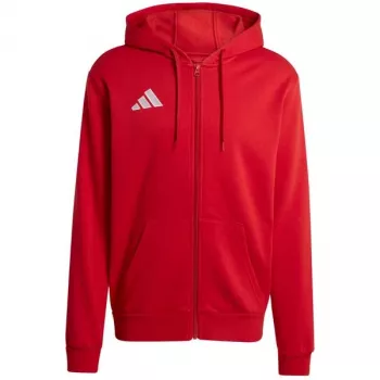 adidas Entrada 26 Full-Zip Hoody para hombre rojo 2XL