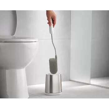Joseph Joseph Flex Lite cepillo de inodoro acero