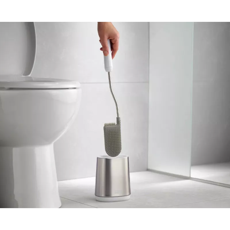 Joseph Joseph Flex Lite cepillo de inodoro acero