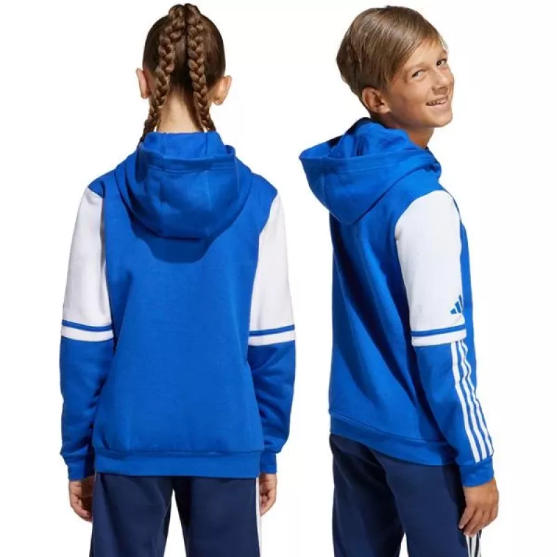adidas Squadra 25 Sudadera con capucha para niños Team Royal Blue/blanco 152cm