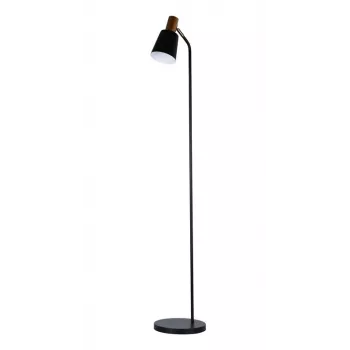 DAVI Lámpara de pie ML68915B-1 E27 negra 40W