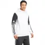 adidas Squadra 25 Sudadera con capucha hombre blanco/negro talla M