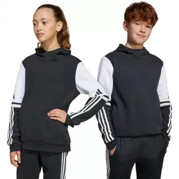 adidas Squadra 25 Sudadera con capucha para niños negro 128cm