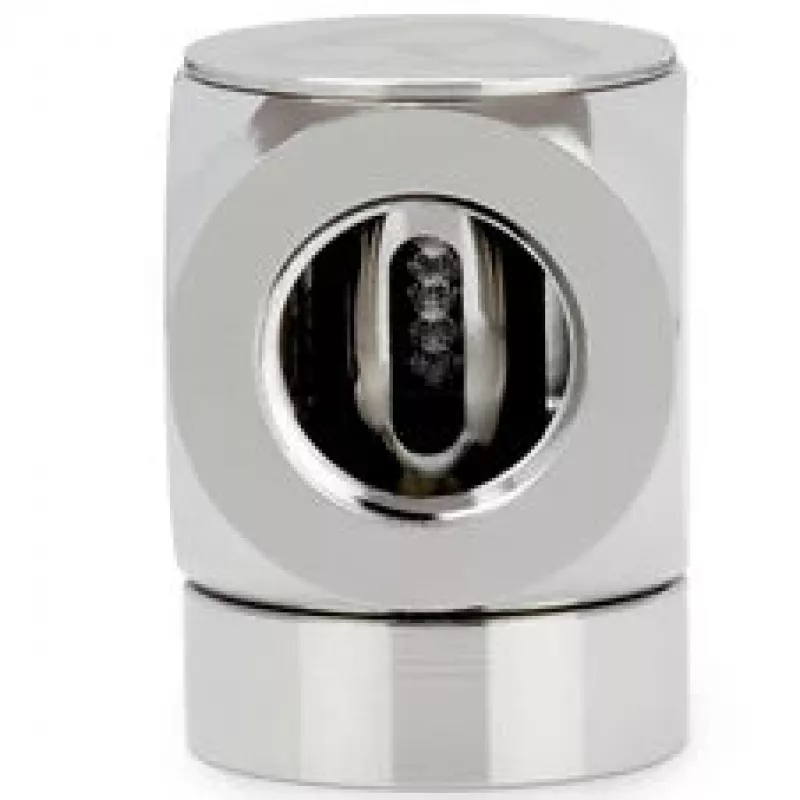 Thermal Grizzly DeltaMate Rotary Adaptador de 90° G1/4 pulgadas a G1/4 pulgadas, Níquel brillante