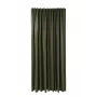 Bari W3630-5057 Cortina verde con anillas 260x280 cm