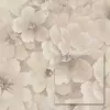 Papel pintado Avellino 363331 – 1,06 m de ancho, vinilo gofrado sobre no tejido, beige/crema estructurado, rollo de 10,05 m
