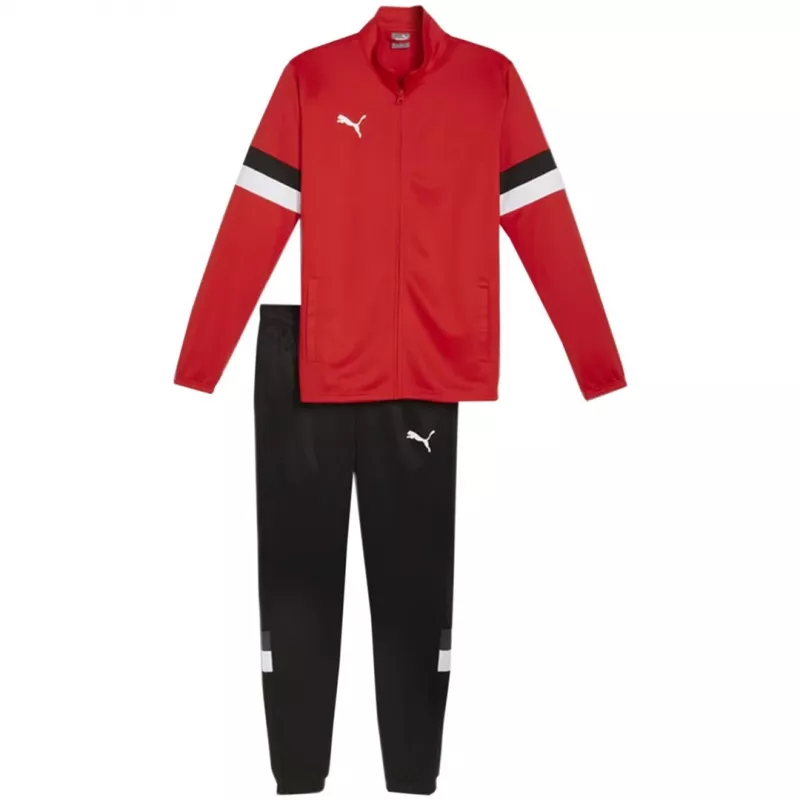 Chándal PUMA Team Rise hombre rojo y negro talla L