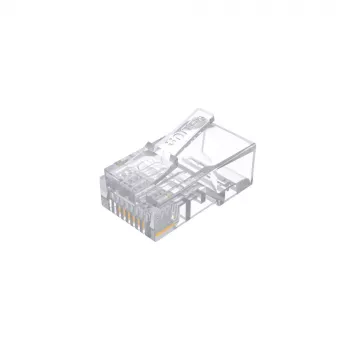 Conector modular RJ45 UNITEK (8P8C) Cat. 5e, pack de 100