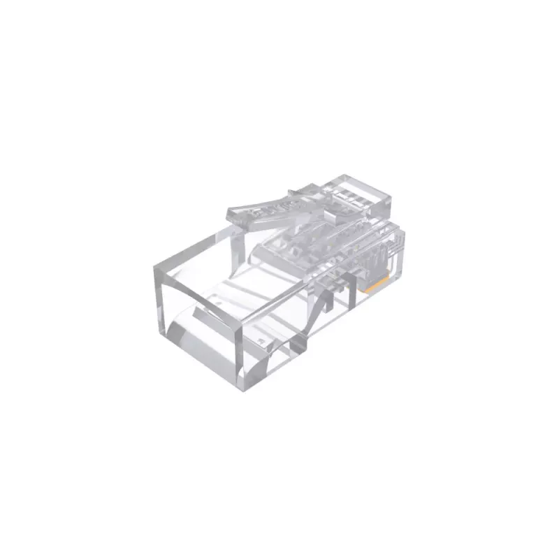 Conector modular RJ45 UNITEK (8P8C) Cat. 5e, pack de 100