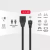 Cable alargador RJ45 UNITEK Cat.6 STP (8P8C) conector macho a conector hembra, 2m, negro
