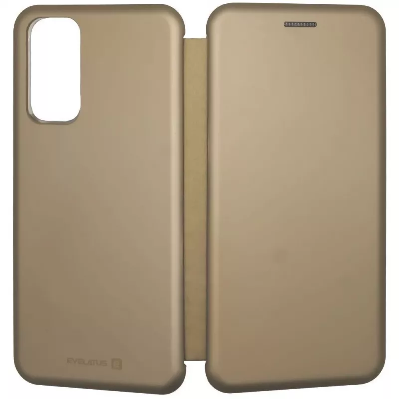 Evelatus funda tipo libro para Samsung Galaxy A53 5G dorada