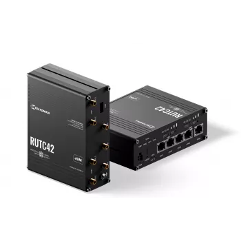 Teltonika Networks RUTC42 (UK) router industrial 4G/Wi-Fi 6 de doble banda