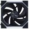 Lian Li UNI FAN SL FLEX Wireless ARGB Ventilador de caja PWM 120 mm - pack de 3, Negro, Reverse Blade