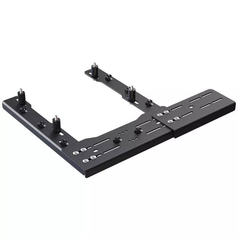 VIRPIL Controls Placa de extensión para soporte de silla, 140mm - Negro