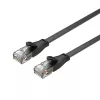 UNITEK Cable plano Cat.6 UTP 10m Negro RJ45 Snagless Gigabit Ethernet