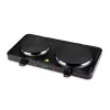 MEO MR-772-2 Placa doble 2500W, quemadores de hierro fundido, esmaltada