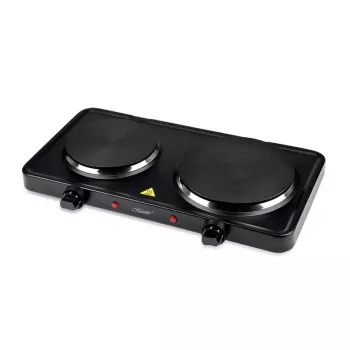 MEO MR-772-2 Placa doble 2500W, quemadores de hierro fundido, esmaltada