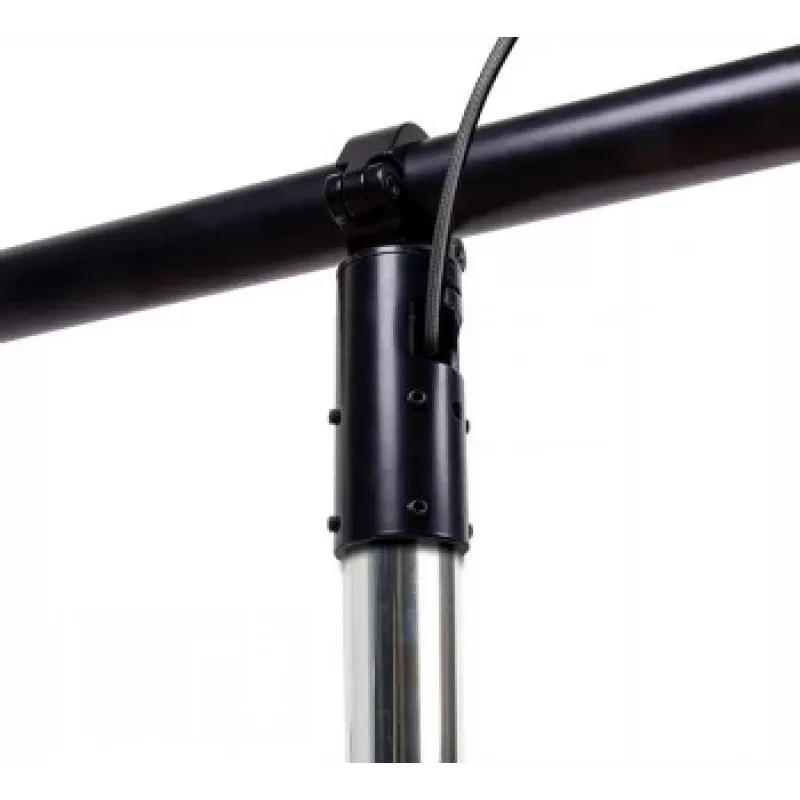 B-TECH AV SYSTEM 2 - Soporte de fijación a barra para barras de Ø50mm (negro)