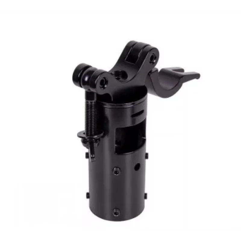 B-TECH AV SYSTEM 2 - Soporte de fijación a barra para barras de Ø50mm (negro)