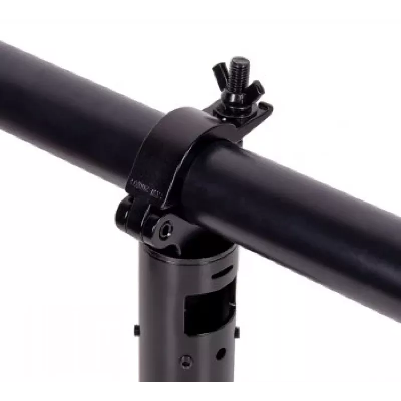 B-TECH AV SYSTEM 2 - Soporte de fijación a barra para barras de Ø50mm (negro)