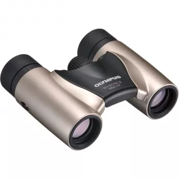 OM System Slim 8x21 RC II prismáticos en oro champán