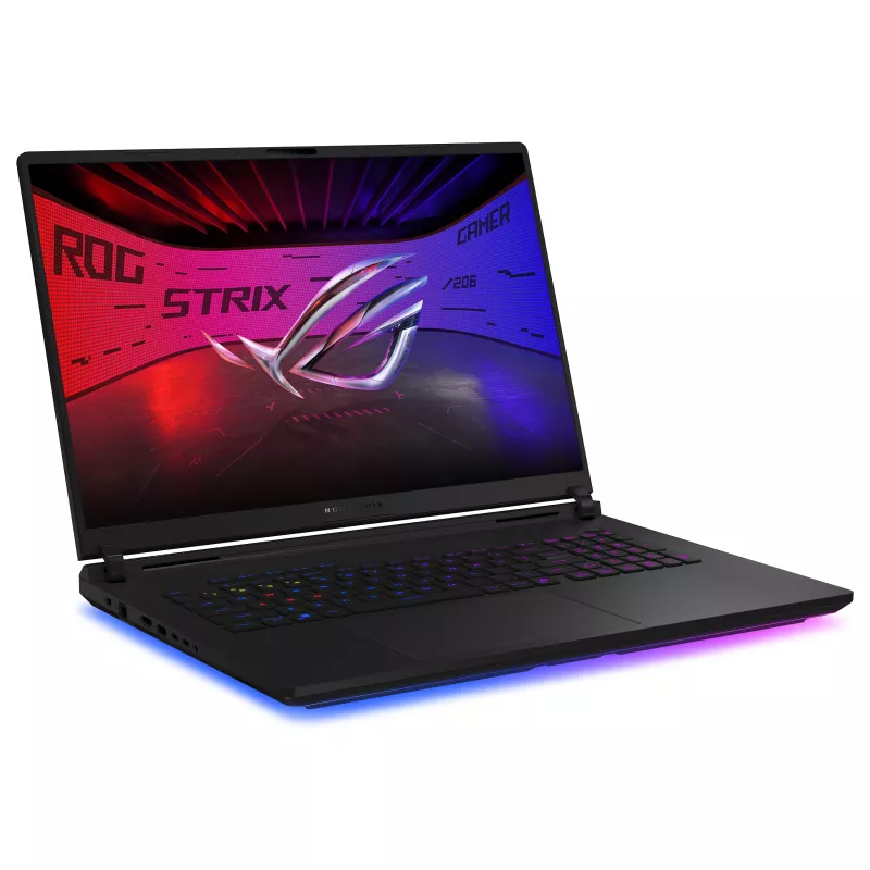ASUS ROG Strix Scar 18 G835LXG-TQ328W portátil gaming, 18 inch 4K UHD 300Hz, Intel Core Ultra 9, RTX 5090, 128GB RAM, 8TB SSD, Win11 Home, teclado alemán