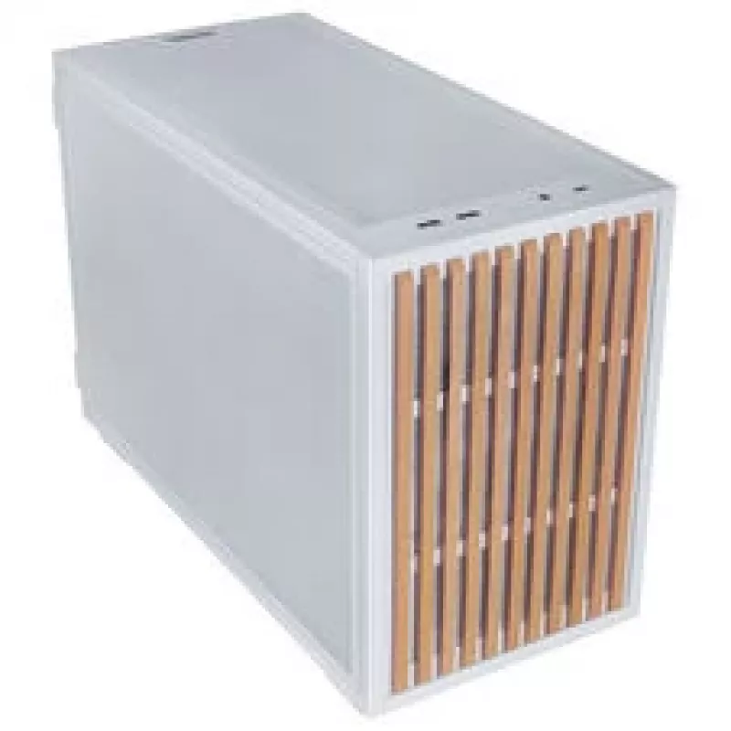 Lian Li DAN Cases B4 Wood Edition caja Micro-ATX - haya, blanco