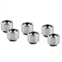 Thermal Grizzly DeltaMate racor de compresión, latón - níquel brillante, ST13, pack de 6