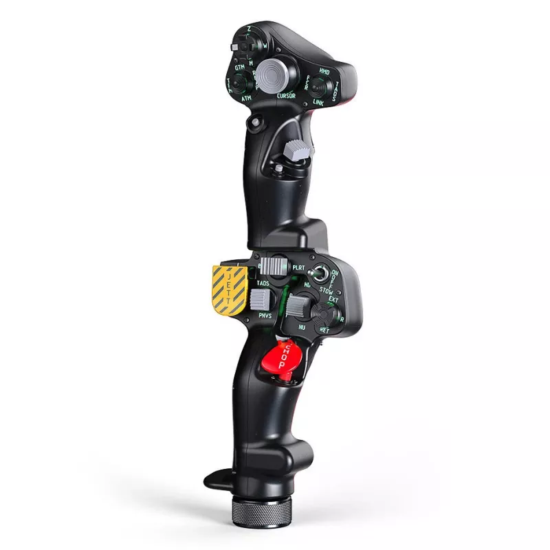 VIRPIL Controls Dual-SF Collective Grip RGB ambidiestro negro