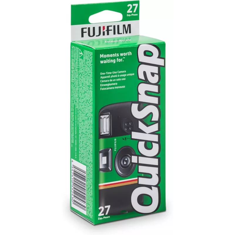 Fujifilm Quicksnap Flash 400 cámara desechable 27 fotos