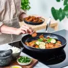 GreenPan Barcelona set de sartenes 3 piezas 20/24/28 cm negro cerámica antiadherente