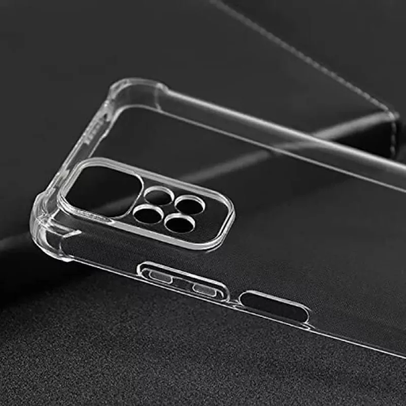 Evelatus Xiaomi Redmi Note 11/11S funda de silicona TPU a prueba de golpes militar transparente