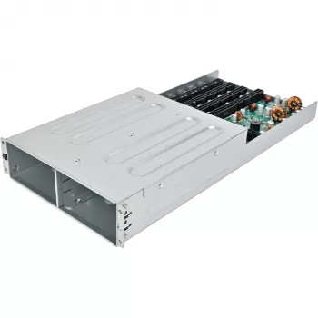SilverStone SST-CPB01 1U 1+1 placa distribuidora de alimentación CRPS redundante con jaula, hasta 2400 W